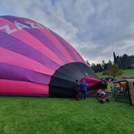 účastník zážitku (Kolín, 50) na lete balónom